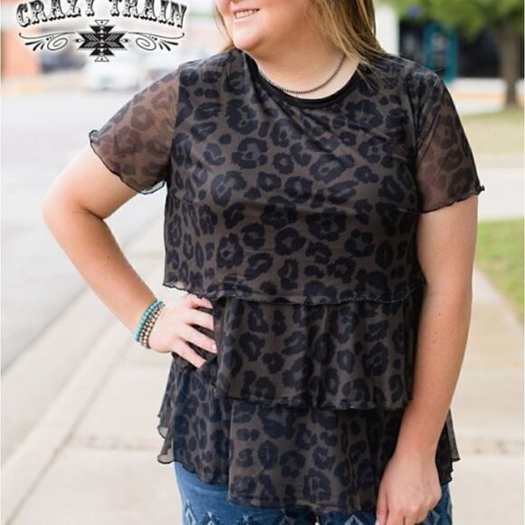 Leopard Top - Picture 2 of 2